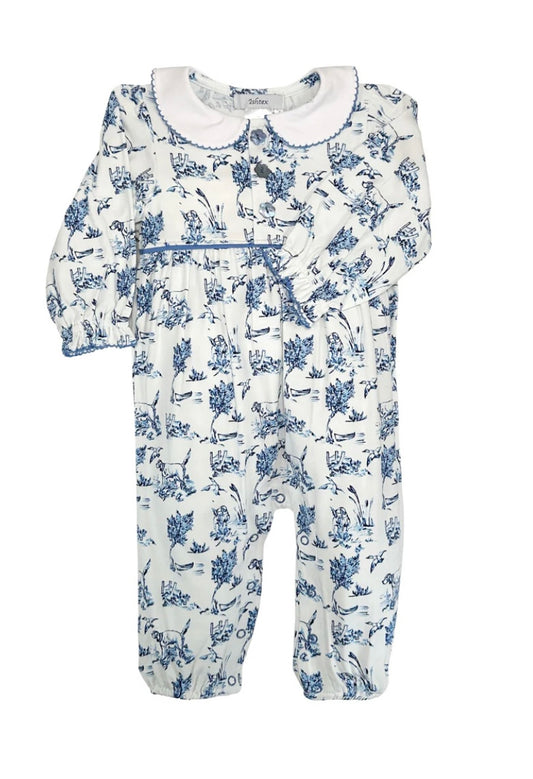 Little Ann & Dan Girls Romper