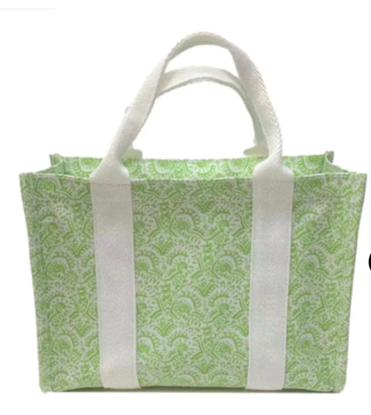 Leaf Batik Mini Tote