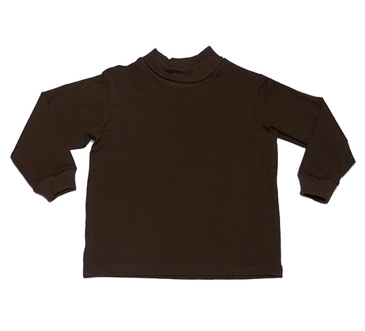 Brown Long Sleeve Turtleneck