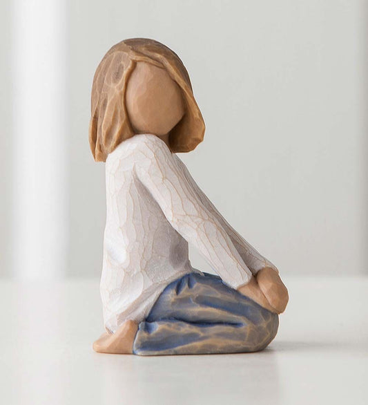 Joyful Child Figurine(Girl)